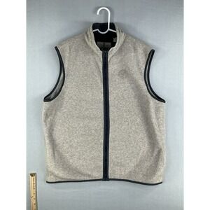 River Trader Men's XL Fleece Vest Full Zip Outdoor‎ Casual Gray
